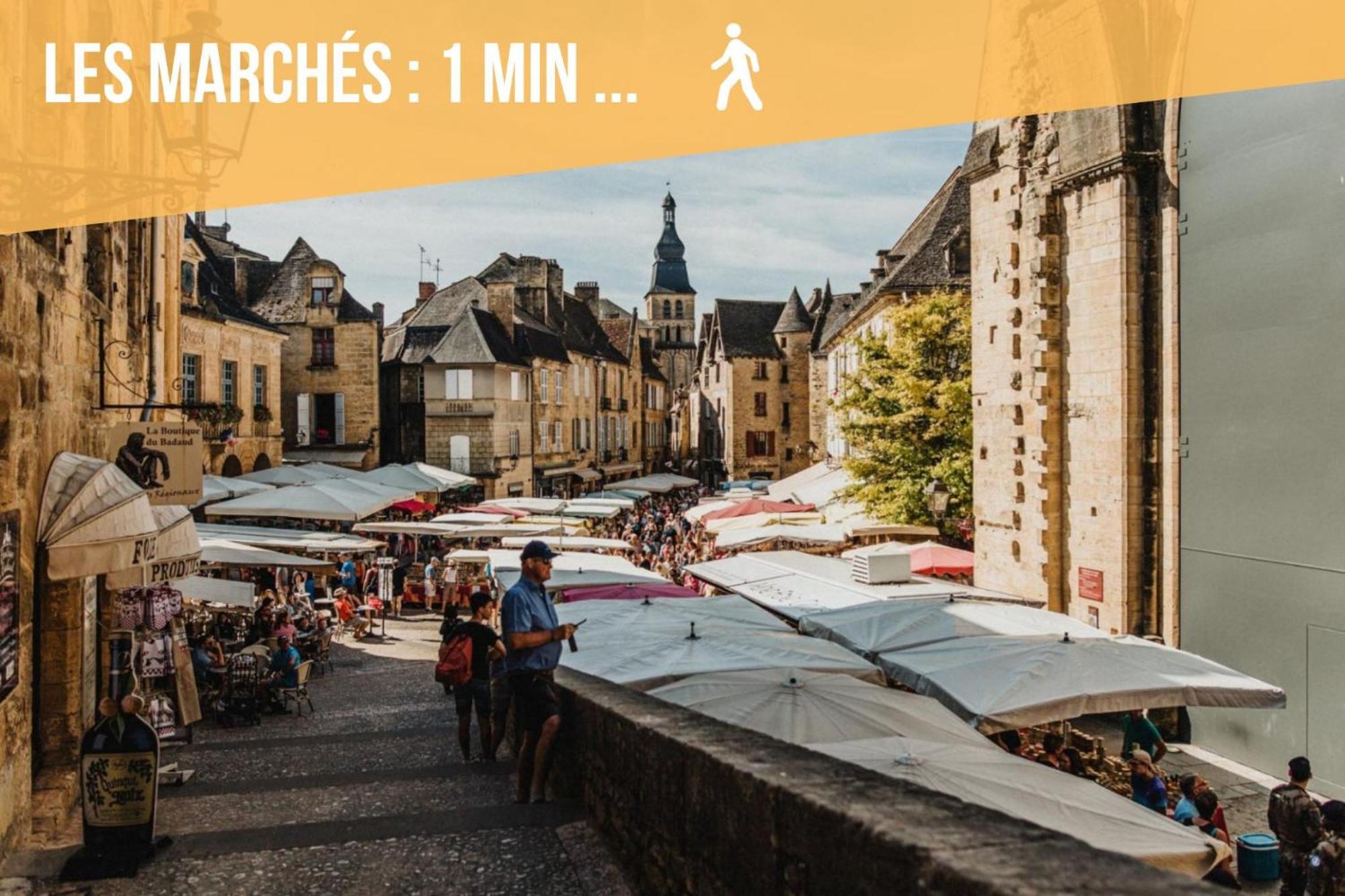 3 Pieces, Climatise, Calme, 100M Du Centre, Parking, "Lyriade" Sarlat-la-Canéda Zewnętrze zdjęcie